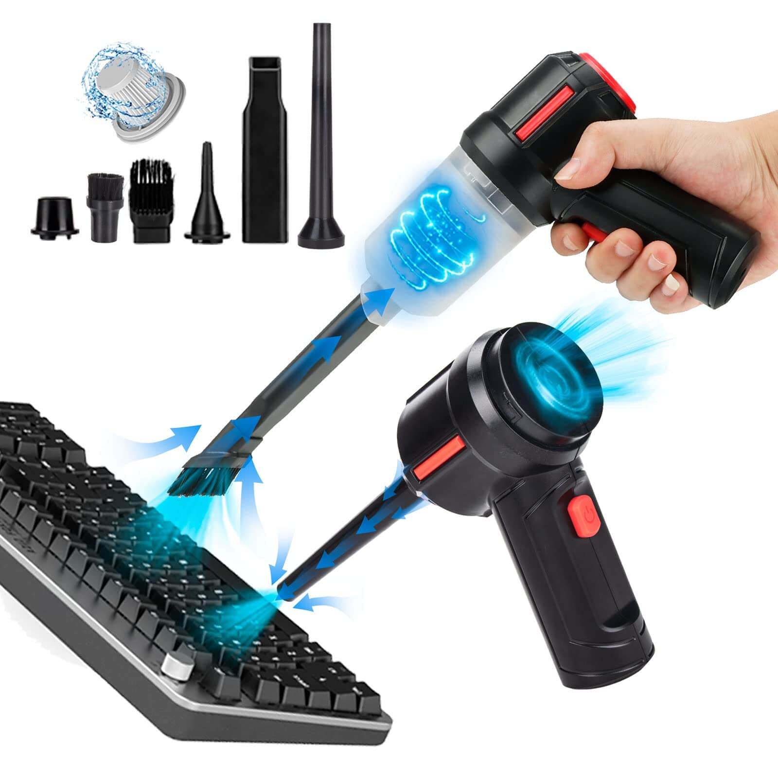 Meudeen Electric Rechargeable Air Duster