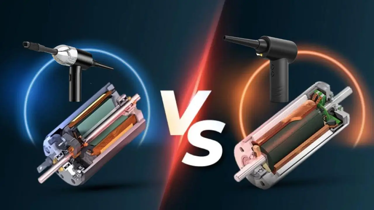 Brushed vs. Brushless Motors in Electric Air Dusters Kinzir