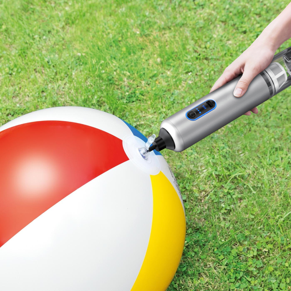 Kinzir VC22  Handheld Car Vacuum Cleaner, 20000Pa Vacuum Cleaner and Air Duster, 120W High Power Hand Held Vacuum and Multi-Nozzles for Car, Home, Office, Pet