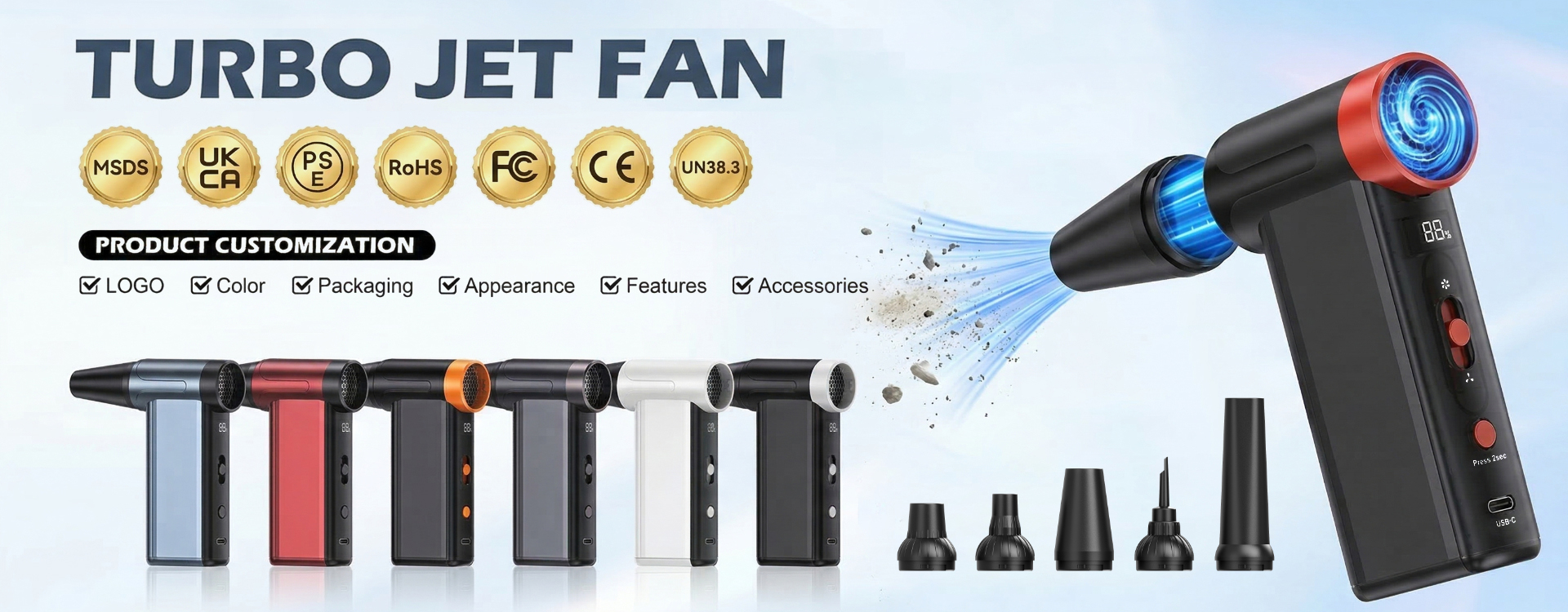 Violent Fan & Handheld Vacuum Factory - OEM/ODM Customization Service
