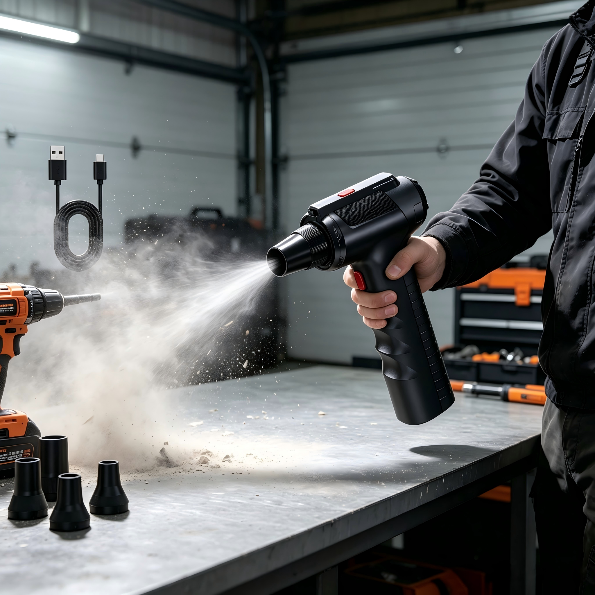 High-Power Blowers for the Power Tool Industry: Efficient Removal of Sawdust, Dust and Debris