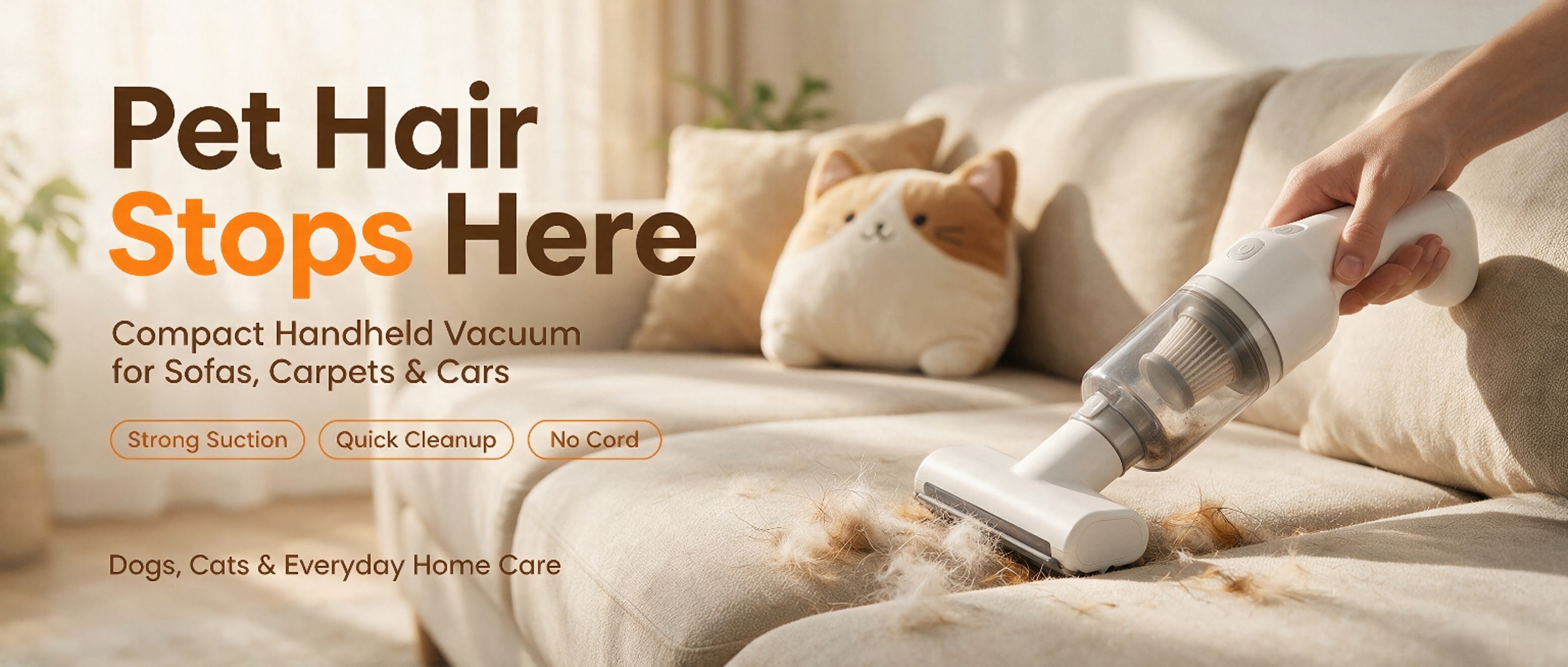 How a Cordless Handheld Vacuum Can Improve the Pet Grooming Experience