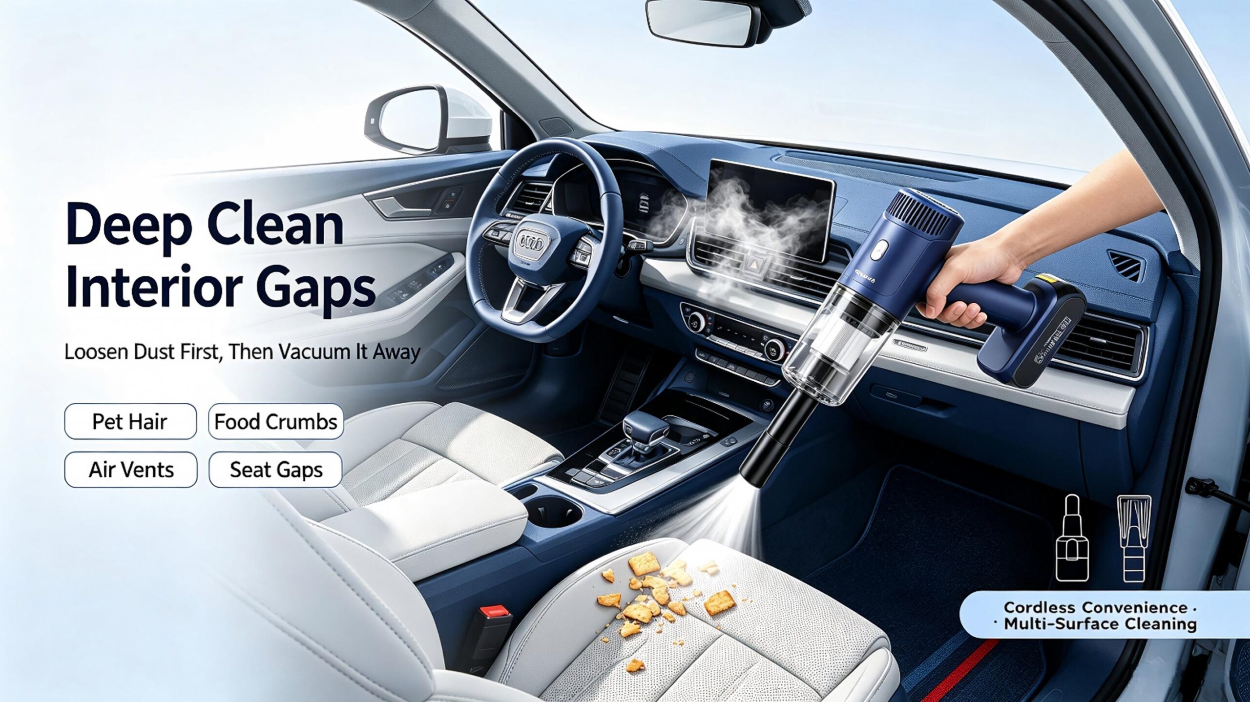 Automotive Detailing Tools: How Cordless Blowers and Handheld Vacuums Improve Car Care
